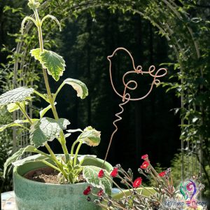 Garden stake decor "bird"